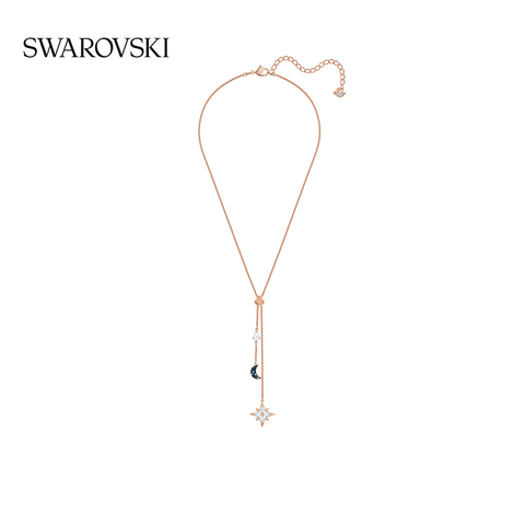 【618狂欢】施华洛世奇 SWAROVSKI SYMBOL璀璨星月 女项链首饰