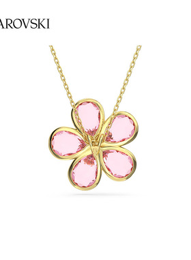 施华洛世奇Idyllia花朵项链吊坠配饰小众高级送礼物
