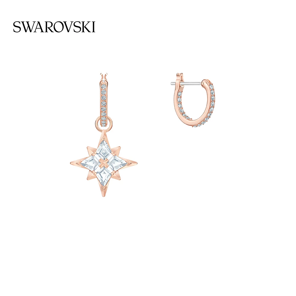 [618 Carnival] SwarovskiSymbolica каплевидная звезда серьги, аксессуары, подарки на праздник
