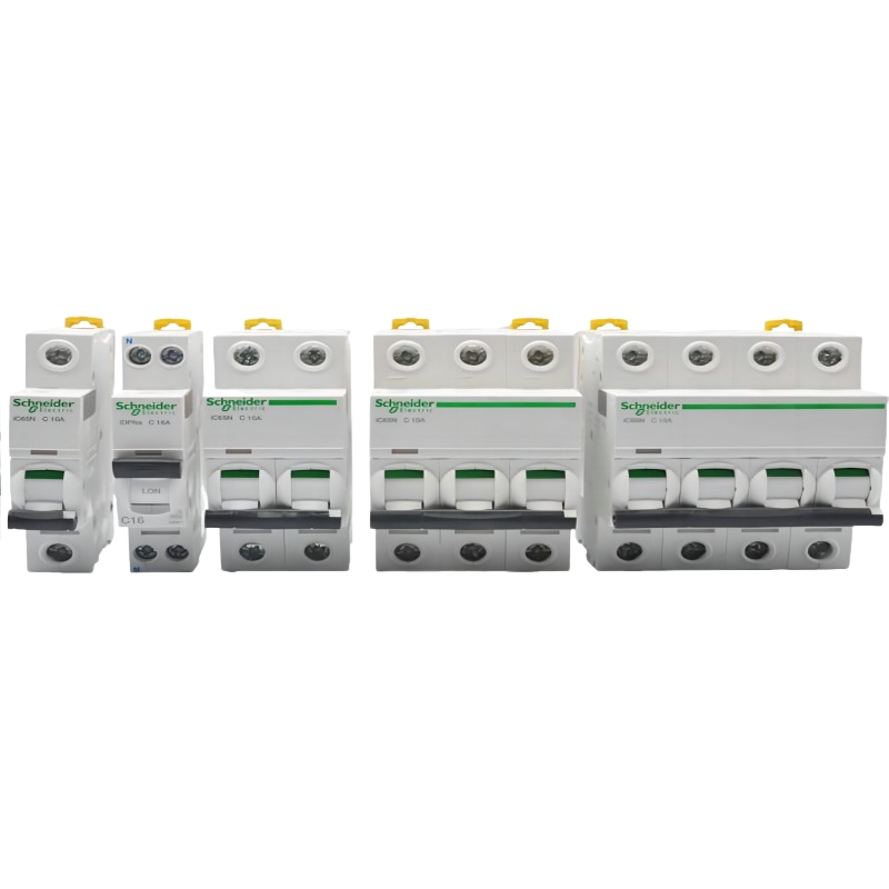 正品 施耐德小型断路器 IC65N 1P C6A 8A 10A 16A IC65H A9微断 - 图1