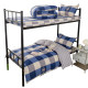 Student dormitory single pure cotton bed set three-piece bed set