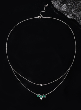 项链女个性简约叠戴时尚轻奢