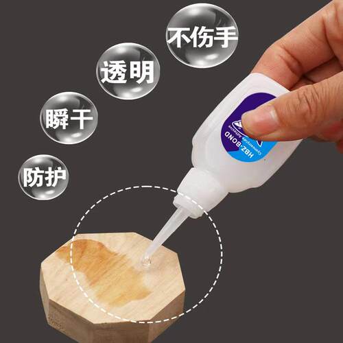 正宗台湾同声502胶水木工专用瞬间接着剂家具维修补强力快干胶 - 图0