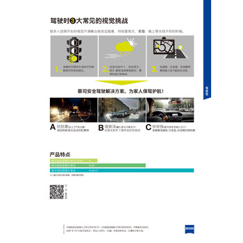 [ATHNO] ZEISS ເຍຍລະມັນ Zeiss Driving Type Diamond Cube Aurora Film Anti-vertigo Depth of Field Lenses