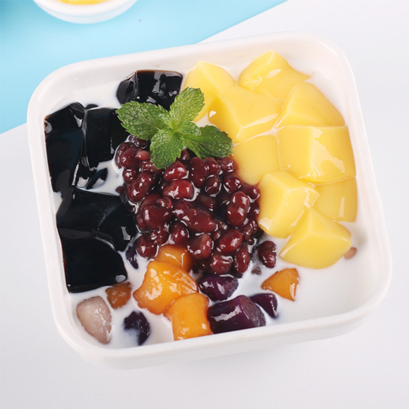 广村烧仙草冻罐头820G/罐即食仙草冻糖水甜品专用奶茶店原料_虎窝淘