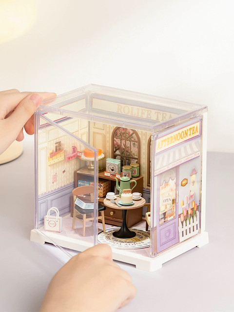 rolife若来超级世界miniDIY手工小屋迷你微缩模型拼装儿童节礼物