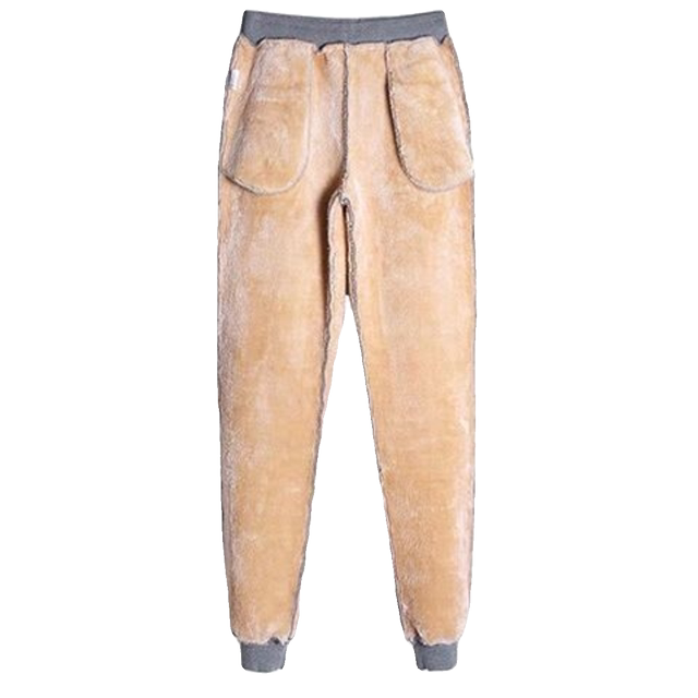 Women's winter thickened sherpa sweatpants