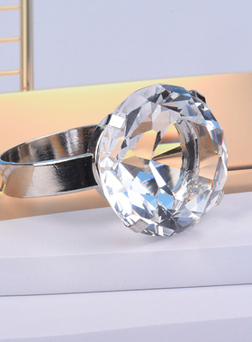 表白神器创意水晶大钻戒道具