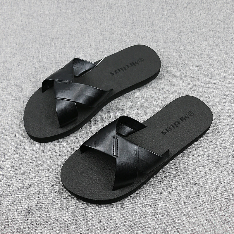 外贸日本单夏季超轻软底防滑女士休闲一字拖交叉休闲拖鞋沙滩鞋女,淘宝优惠券,粉丝福利购,淘宝优惠卷