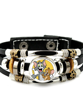 猫和老鼠汤姆猫手链手环手绳学生男女生时尚首饰周边礼物