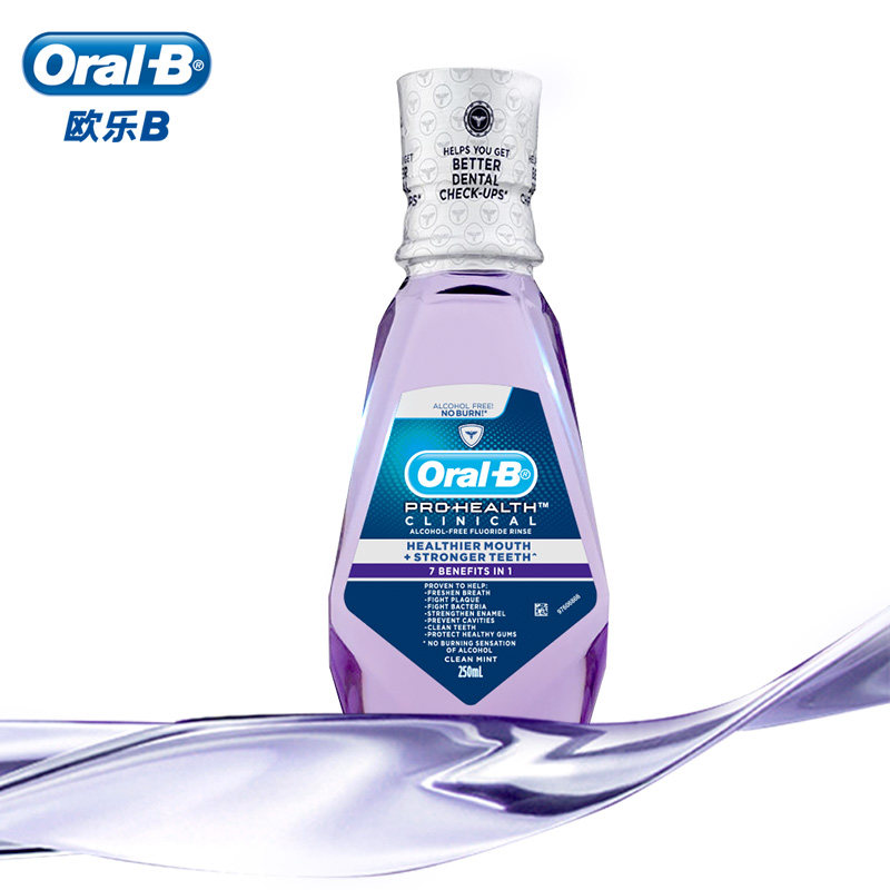 【李佳琦推荐】oralb欧乐b漱口水 OralB欧乐B漱口水