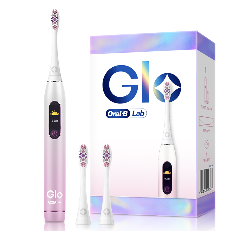 OralB欧乐B电动牙刷Lab情侣款光感美齿GLO高光变频刷 - 图3