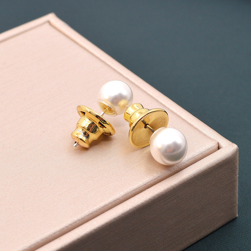 原创设计DIY饰品配件超紧18K金扣飞盘碟铜耳堵防掉后塞防下坠扣帽,淘宝优惠券,粉丝福利购,淘宝优惠卷