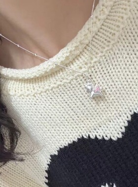 小红书爆款独角兽仙吊坠项链女网红时尚个性气质ins风锁骨链颈链