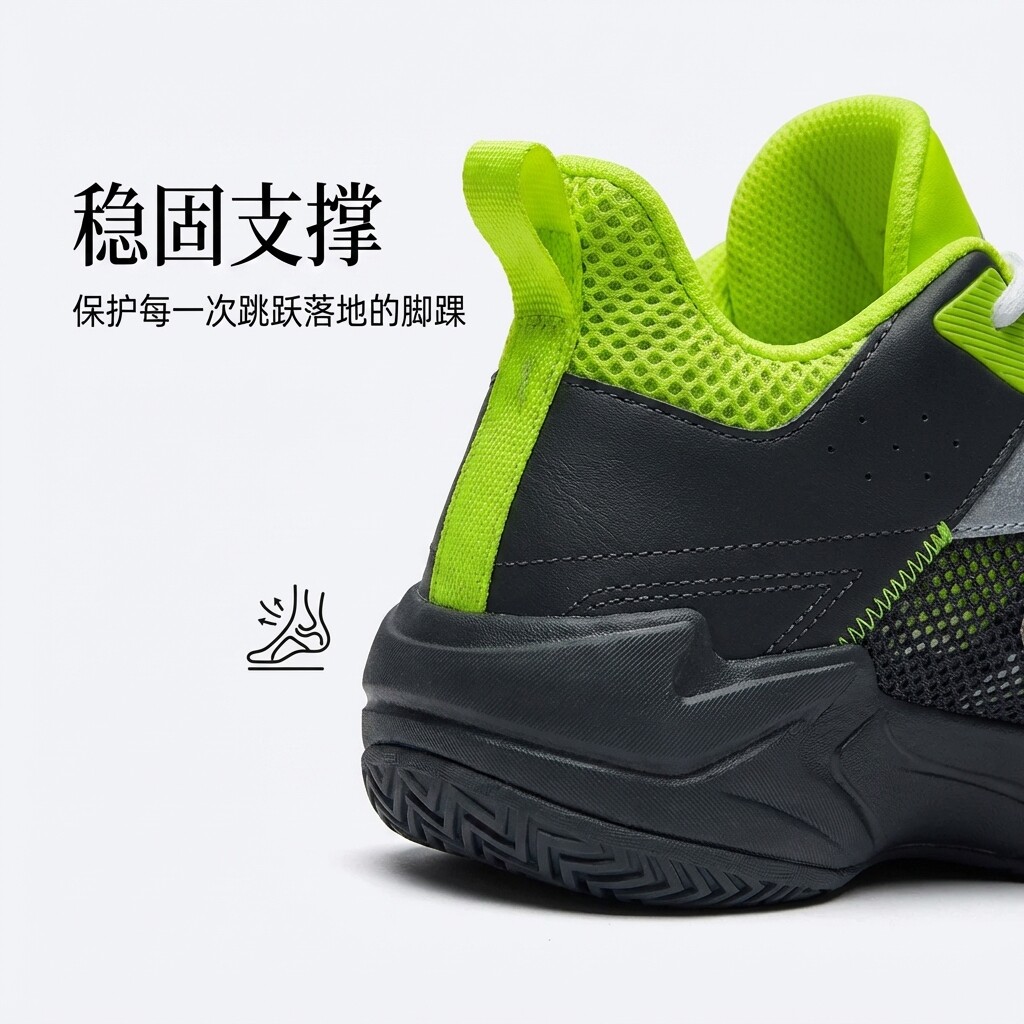 安踏儿童篮球鞋男童球鞋2025春季大童球篮鞋子男运动鞋男生球鞋子