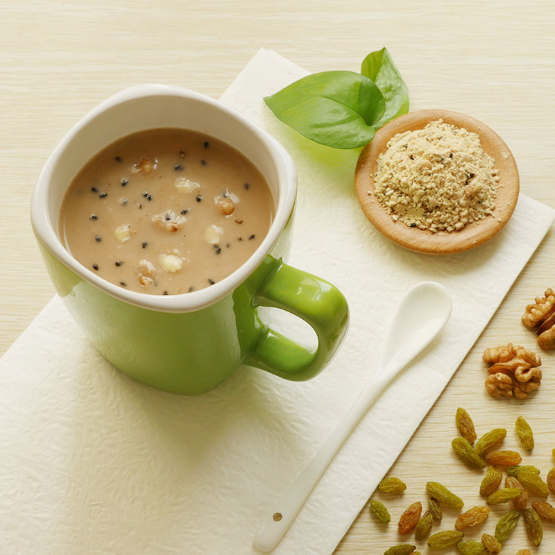 德富祥油茶陕西果仁油茶食品五仁咸早餐代餐粉牛骨髓油茶炒面-图1