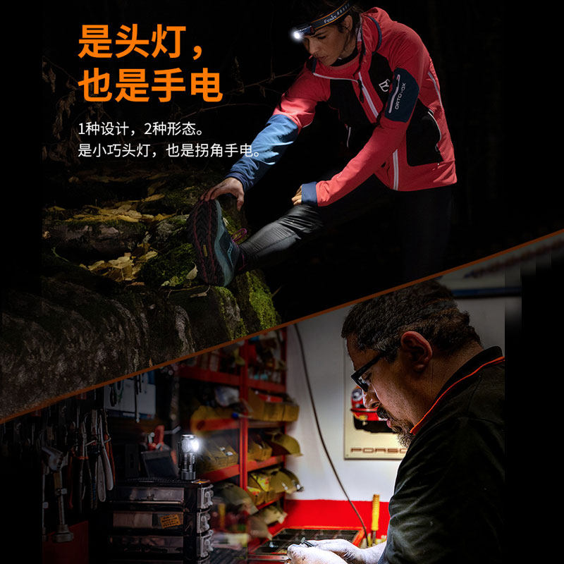 Fenix菲尼克斯HM50R V2.0户外专用钓鱼夜钓夜跑露营强光充电头灯 - 图1
