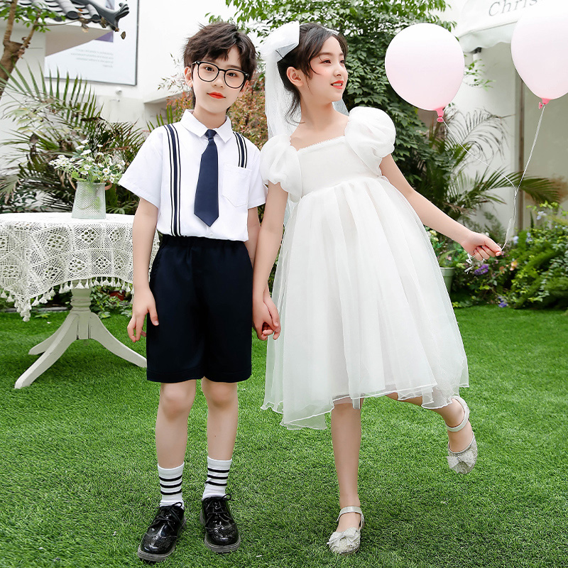 六一儿童演出服幼儿园表演服装男女童舞蹈服蓬蓬裙小学生大合唱服