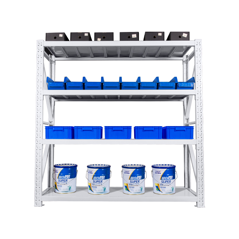 宏驰货架仓储展示架家用仓库库房多层中型铁架储藏承重400KG/层 - 图3