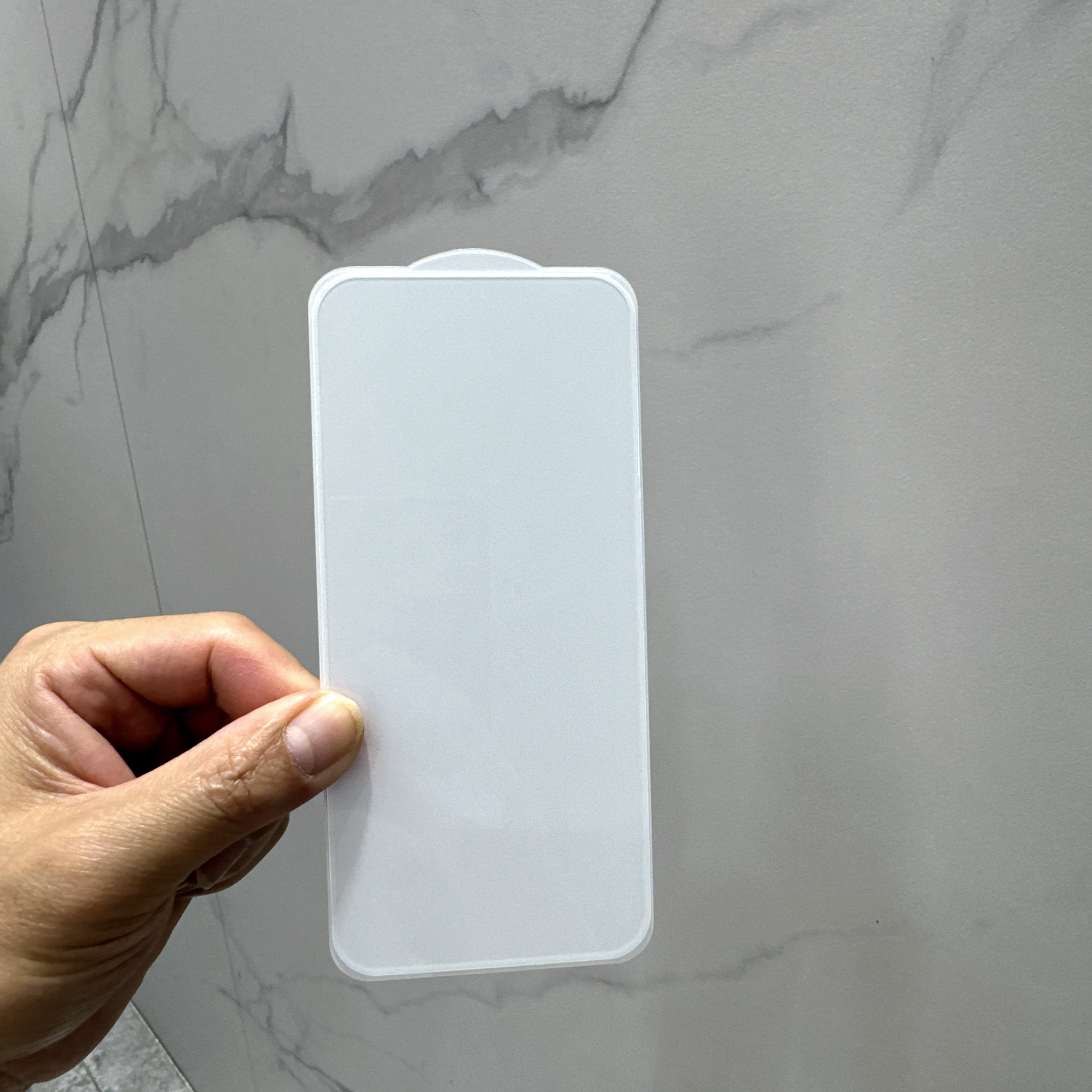 适用于苹果/华为/oppo/vivo/魅族20/一加/红魔/小米15白色钢化膜iPhone15pro全屏防摔白边防爆膜黑边保护贴膜