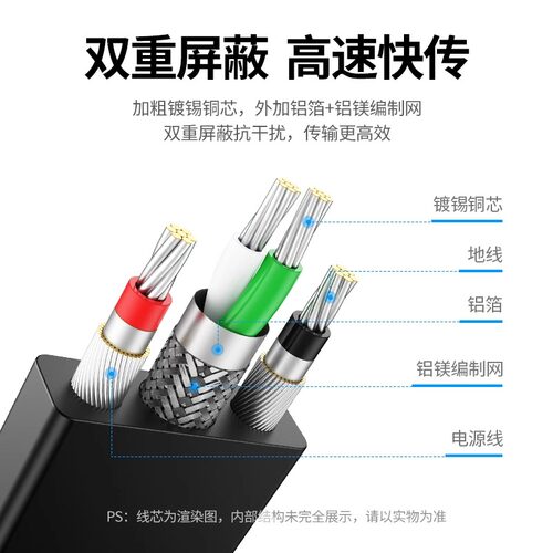 绿联USB转串口线工业级9针九FT232芯片笔记本台式机电脑转接头USB-RS232转COMDB9串口数据转换线1/2米公母头 - 图3