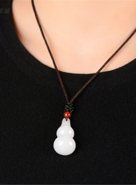 天然葫芦吊坠葫芦吊坠玉石情侣