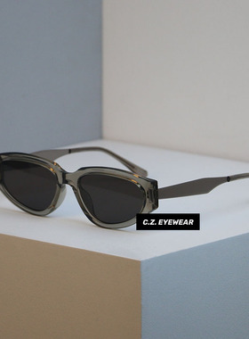 2026新款摩登复古拼色镜框墨镜