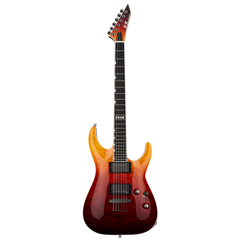 ESP E-II Horizon NT-II BPG 日产 主动 固定琴桥 渐变色电吉他 - 图3