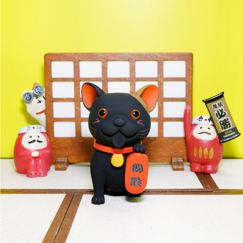 the doggy family招财摆件动漫狗狗 chocoteddy其它玩具