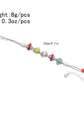 民族风格合金手链旅游拍照配饰