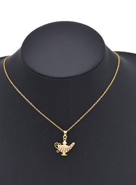 小众设计感爱心蝴蝶项链