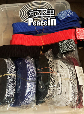 【北京现货】WESTCOAST 美国西海岸 bandana  腰果花腰带 CHICANO