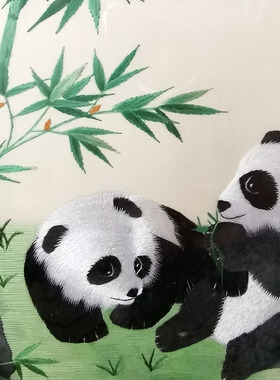 苏绣摆件手工双面绣刺绣摆台家居饰品结婚乔迁商务伴手礼文创礼品