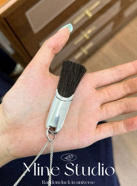 Mine Studio·韩国马鬃毛流苏项链车静媛同款小众设计高级毛衣链