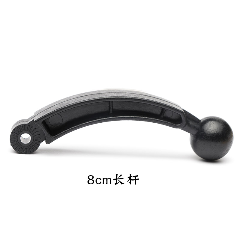 Extended base adhesive car phone holder