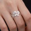 Huaman S925 sterling silver handmade cloth texture