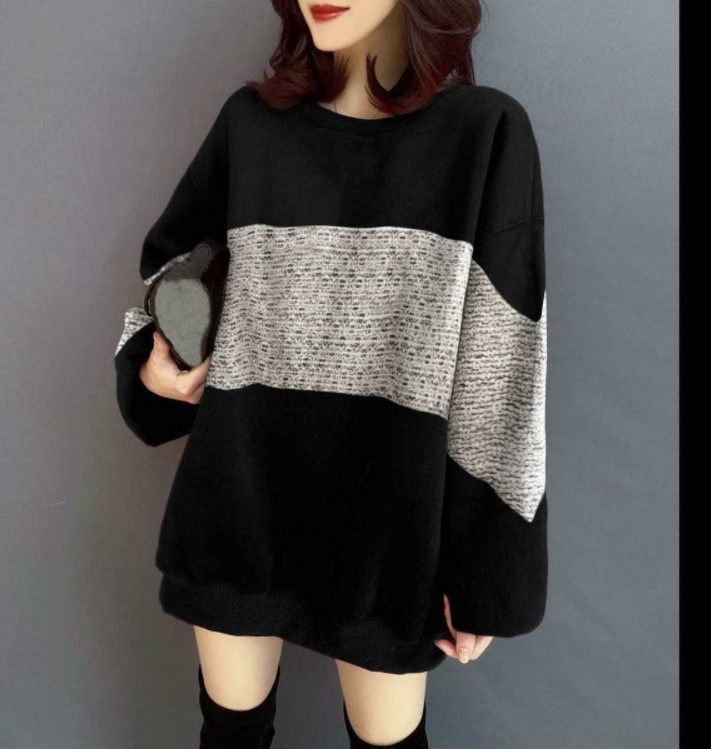 肥胖MM秋冬原宿风特超大码女装宽松250斤240胖MM加绒卫衣学生外套,淘宝优惠券,粉丝福利购,淘宝优惠卷