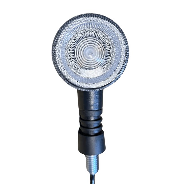Electric vehicle 12VLED round turn signal double flashing light
