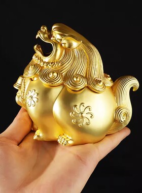 狻猊望天吼熏香炉室内宝炉藏香炉