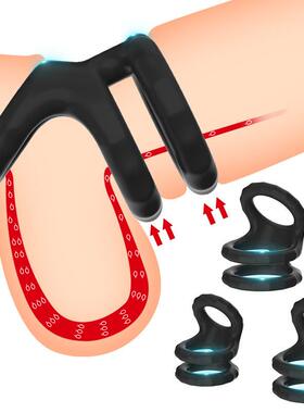 An elastic ring that can prolong sexual intercourse duration