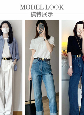 皮带女士真皮收腰时尚2025新款