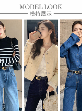 女土真皮皮带女装饰2025新款