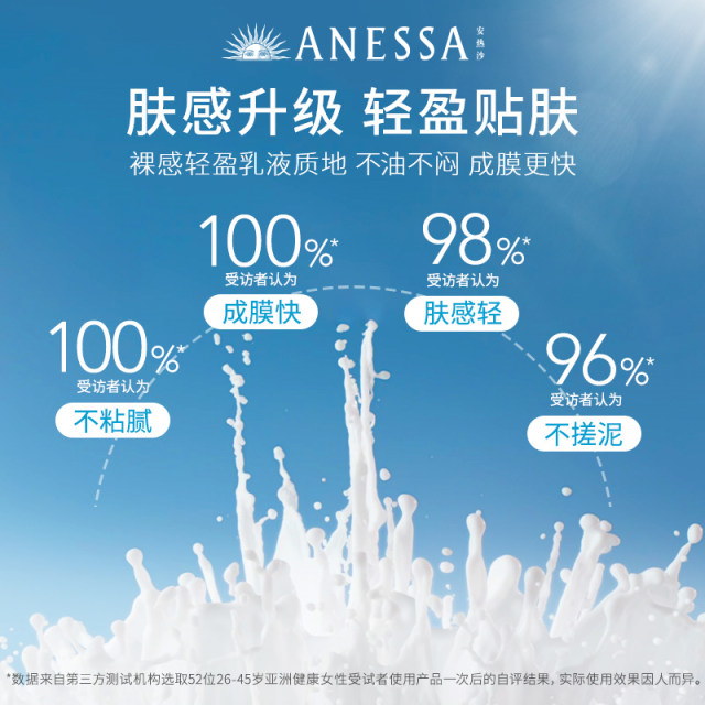 Anresha small gold bottle sunscreen milk, sun-resistant, refreshing, isolation, light skin feel, outdoor Anresha small gold bottle sunscreen milk, sun-resistant, refreshing, isolation, light skin feel, outdoor