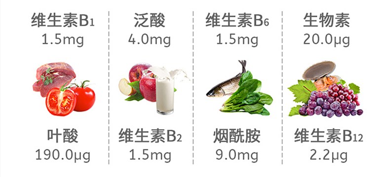 汤臣倍健B族维生素B族100片*2瓶B6B12VB维他命B汤臣倍健B族维生素-图0