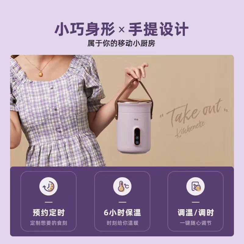 TER小电炖锅煮粥神器家用多功能迷你便携炖煮锅煲汤熬粥宝宝辅食,淘宝优惠券,粉丝福利购,淘宝优惠卷