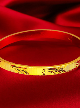 礼物礼品首饰新款镀礼物手镯卡扣女双鱼黄礼物首饰 铜镀礼物流星