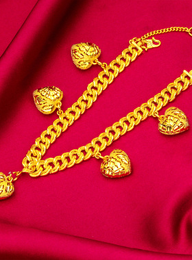 礼物礼品首饰五个爱心手链礼物时尚饰品首饰厂生日礼物礼品首饰生