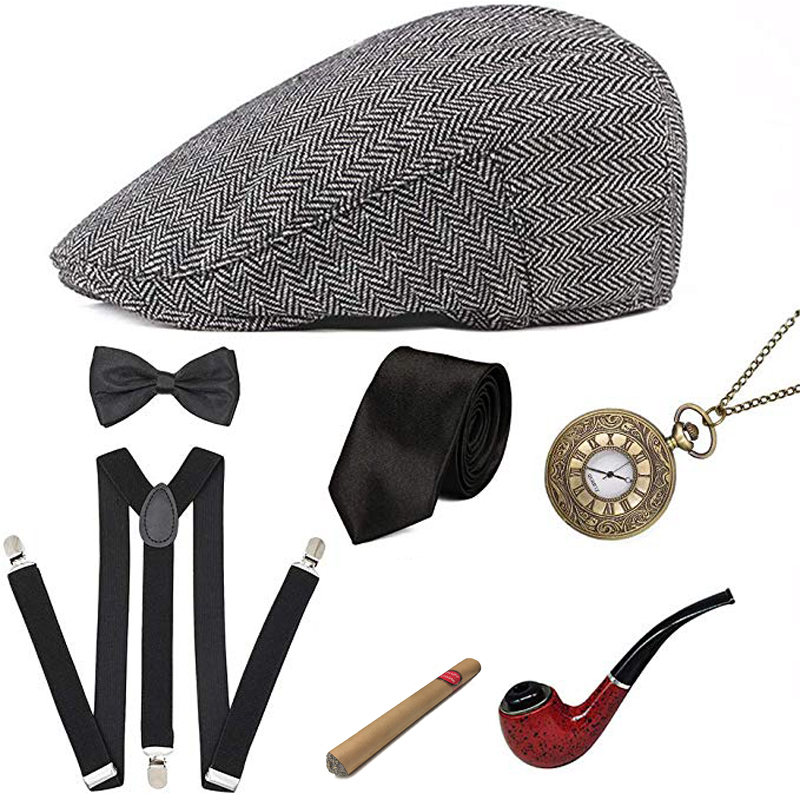 Men Gatsby Party Props 1920S Theme Cosplay Stage Performance - 图2