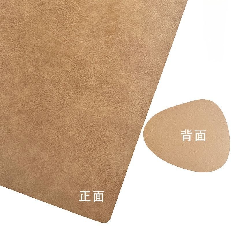 牛皮纹皮革桌垫餐桌茶几茶台办公书桌梳妆台垫防水防烫双面可定制,淘宝优惠券,粉丝福利购,淘宝优惠卷