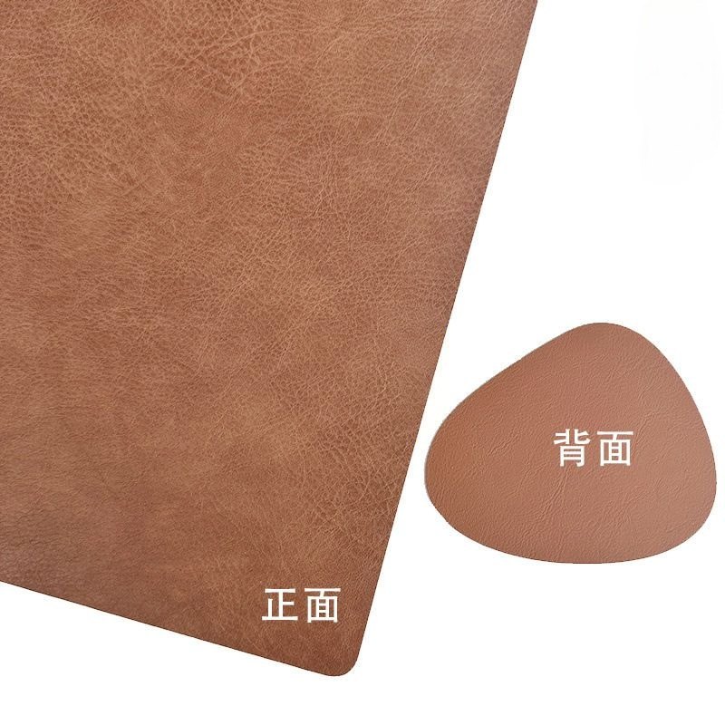 牛皮纹皮革桌垫餐桌茶几茶台办公书桌梳妆台垫防水防烫双面可定制,淘宝优惠券,粉丝福利购,淘宝优惠卷